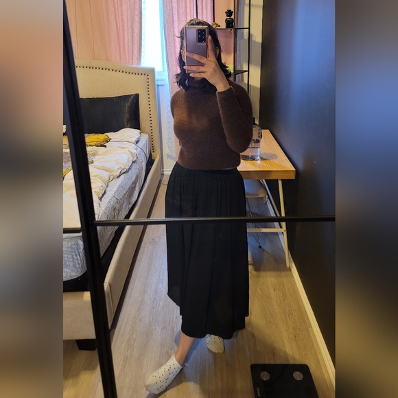 ZARA PLEATED CULOTTES - Picture 5 of 6